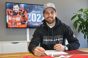 Eispiraten Crimmitschau: Louis Brune garniert Vertragsverlängerung mit einer Kampfansage - Louis Brune hat seinen Vertrag bei den Eispiraten Crimmitschau bis 2027 verlängert.