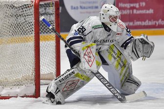 Eispiraten Crimmitschau sichern sich fürs Saisonfinale auf der Torhüterposition ab - Im Dress der Eislöwen Dresden stand Nick-Jordan Vieregge auch schon in der DEL 2 auf dem Eis.