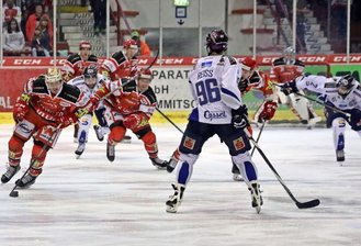 Eispiraten Crimmitschau unterliegen gegen Kassel Huskies -