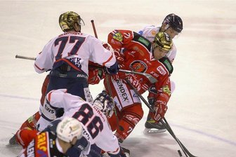 Eispiraten: Scott Feser und die vielen Optionen - Scott Feser kommt bisher auf elf Tore und zehn Vorlagen. Damit ist der Deutsch-Kanadier der beste Scorer bei den Eispiraten.