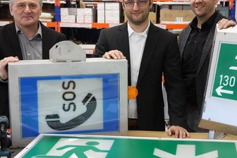 Elektrofirma startet am neuen Standort durch - Michael Knaak, Julian Georgi und Andreas Nöske (von links) sind die Geschäftsführer der GAZ.
