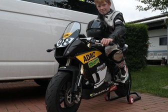 Elfjähriger fasst in der Motorrad-Rennszene Fuß - Kai Hummel trat am Wochenende im tschechischen Cheb beim ADAC-Minibike-Cup in der Klasse für Ohvale-Motorräder an.