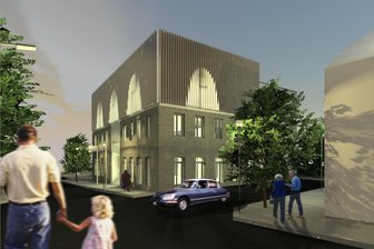Ellefelds Millionenprojekt „H34“: Grünes Licht für die nächsten Baumaßnahmen – was wird es kosten? - So soll das Ellefelder Mehrzweckgebäude „H34“ aussehen, wenn der Bau abgeschlossen ist.
