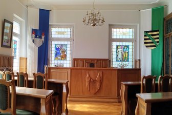 Elsterberg: Grundsteuer steigt im kommenden Jahr - Ratssaal: Hier treffen die Elsterberger Stadträte ihre Entscheidungen.