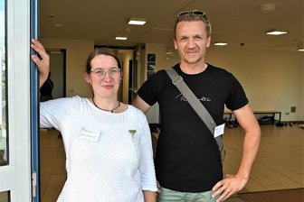 Eltern aus Hainichen haben wenig Verständnis für Streik der Lehrer - Lisette Dramert ist Vorsitzende des Stadtelternrats Hainichen, Andreas Wernicke ihr Stellvertreter.
