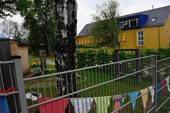 Eltern sauer: Kita in Chemnitz Altendorf baut Plätze ab - Die Kita Sonnenhaus am Harthweg: Künftig sollen dort vor allem ältere Kinder betreut werden.