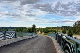 Ende für Loipenbrückenstreit in Mühlleithen? - Die Loipenbrücke in Mühlleithen.