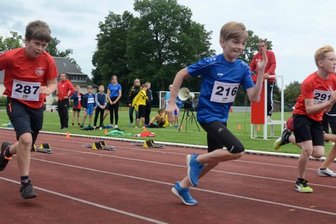 Endlich wieder Wettkampf: Stimmung bei Kindersportfest -