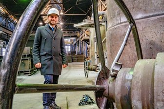 Energiekrise: Gießerei Lößnitz wird Fall fürs "Wall Street Journal" - Gießerei-Chef Max Jankowsky.