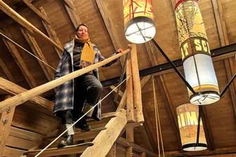 Entdeckungstour durchs Zwickauer Land lockt mit Gewinnen - Jana Gunstheimer in einer der Stall-und-Sterne-Ferienwohnungen in Hirschfeld.
