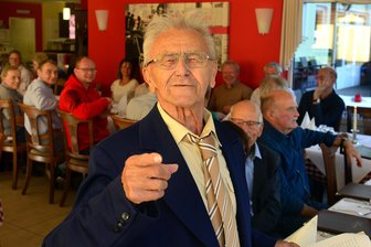 Er bereiste durch den Sport die ganze Welt: Hainichener trauern um Manfred Kunze - Vor fünf Jahren feierte Manfred Kunze seinen 90. Geburtstag in großer Runde.