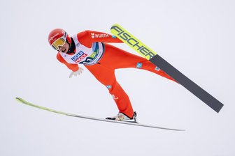 Eric Frenzel: "Ich habe hart für diesen Moment gekämpft" - Planica: Eric Frenzel aus Deutschland in Aktion.