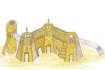 Erlebnisspielplatz Kalkwerk in Lengefeld: So spannend könnte er aussehen - So könnte die Erlebnisspielburg Kalkwerk einmal aussehen.