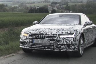 Erlkönig von Audi in Bernsdorf auf Tour - 