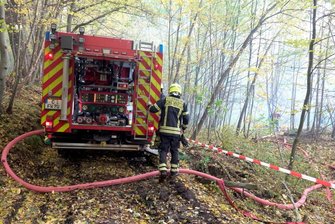Erneut Brand in der alten Spinnerei in Wittgensdorf -