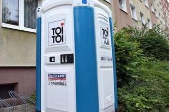 Erneut Dixi-Toilette gesprengt - 