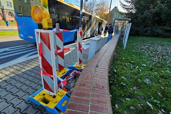 Erneut Fahrkartenautomat in Chemnitz gesprengt - Schon wieder wurde ein Fahrkartenautomat der CVAG gesprengt und geplündert.