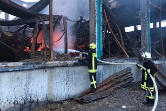 Erneut Feuer bei WSVK - Brand schnell unter Kontrolle - Erneut hat es bei WSVK im Gewerbegebiet gebrannt.