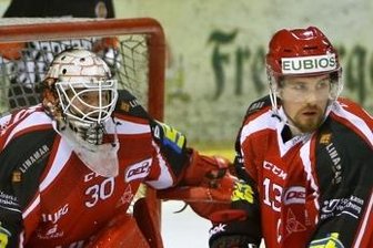 Erneut keine Punkte im Sachsenderby - Starke Leistung: Sebastian Albrecht und Andre Schietzold.