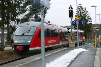 Erneut rollen keine Züge der Erzgebirgsbahn von Schwarzenberg nach Johanngeorgenstadt - Erneut fallen Züge der Erzgebirgsbahn zwischen Schwarzenberg und Johanngeorgenstadt aus.