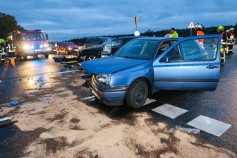 Erneut Unfall auf dem neuen Autobahnzubringer Schneeberg -