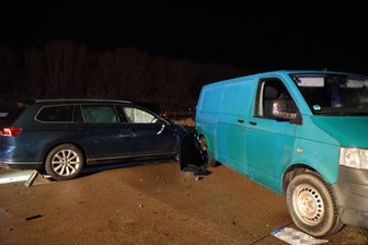 Erneut Unfall auf der A4 bei Frankenberg - 
