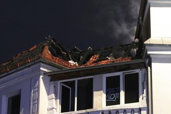 Erneuter Dachstuhlbrand in Plauen - 