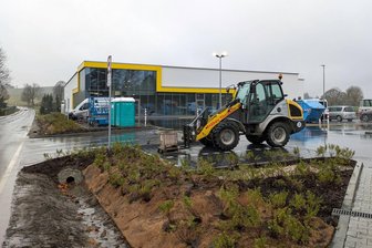 Eröffnungstermin für Netto-Filiale in Weißbach steht fest - Die Bauarbeiten an der Netto-Filiale in Weißbach sind fast abgeschlossen.