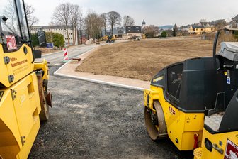 Erschließung fast beendet: Das kostet der Quadratmeter im neuen Marienberger Wohngebiet - Acht Grundstücke sind im Wohngebiet Schillerlinde erschlossen worden.