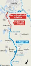 Erste Arbeiten für letztes A-72-Stück -