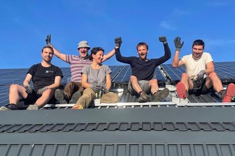 Erste Photovoltaik-Anlage aus Bürgerhand ist bei Kriebstein am Netz - Die erste Anlage der Bürgerenergiegenossenschaft steht in Grünlichtenberg und erzeugt nun Energie.