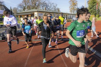 Erster Spendenlauf am Erzgebirgsklinikum: Warum nicht die Zeit zählte - Beim ersten Spendenlauf am Erzgebirgsklinikum zählte nicht nur der sportliche Gedanke.