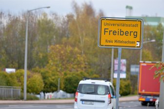 Erstmals Fahrradverkauf zum Freiberger Herbstfest - In Freiberg werden zum Herbstfest Fahrräder verkauft.