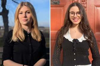 Erstwähler müssen wegen vorgezogener Neuwahlen länger warten: „Sehr schade, dass das jetzt ins Wasser fällt“ - Melanie Herrmann (l.) ist Kreisschülersprecherin in Mittelsachsen. Weil sie erst im März 18 Jahre alt wird, kann sie im Gegensatz zu ihrer Vorgängerin Montaha Al Aidi (r.) am Sonntag noch nicht wählen.