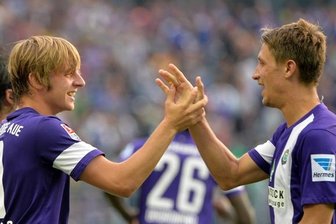 Erzgebirge Aue gewinnt Ost-Duell gegen Cottbus 2:1 - 