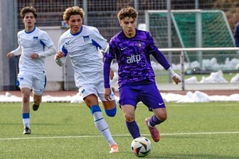 Erzgebirge Aue: Junge Veilchen erleben Aha-Moment im Prestigederby mit Dresden - Trotz guter Leistung musste sich die U17 gegen den Tabellenzweiten Hertha BSC geschlagen geben.