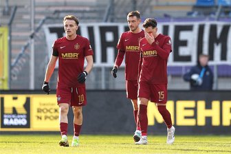 Erzgebirge Aue lässt Mannheims Negativtrend stoppen und fährt ohne Punkte heim - Die Fußballer des FC Erzgebirge Aue erwischten am Samstag einen gebrauchten Tag.