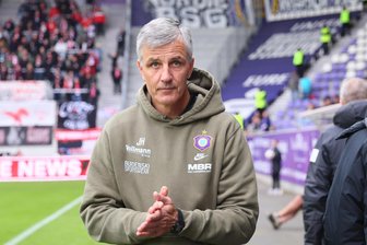 Erzgebirge Aue mit Remis gegen Essen: „Das müssen wir uns vorwerfen“ - Cheftrainer Jens Härtel.
