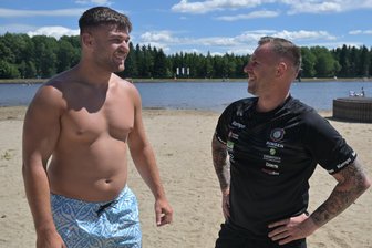 Erzgebirge Aue: Veilchen verpflichten Multi-Talent aus einer Ringer-Dynastie - Emil Thiele (l.) wird ab Oktober für die Veilchenringer in der 2. Bundesliga auf die Matte gehen. Aues Chefcoach Björn Schöniger beschreibt den Freistiler als echten Gewinn.