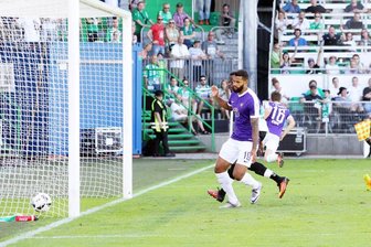 Erzgebirge Aue verliert in letzter Minute bei Greuther Fürth - Szene des Anschlusstreffers: Hier fiel das 1:2.