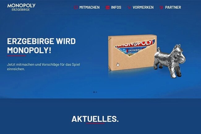 Erzgebirge bekommt eigene Monopoly-Edition: Agentur sucht Ideen - Das Erzgebirge soll ein eigenes Monopoly erhalten.