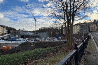 Erzgebirge: Innenstadtring in Annaberg bleibt über Wintermonate gesperrt - Der Annaberger Innenstadtring kann im Bereich der Bahnhofstraße in diesem Jahr nicht mehr für den Verkehr freigegeben werden.