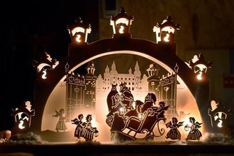 Erzgebirge ist in puncto Weihnachtsbeleuchtung zweigeteilt -
