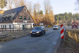 Erzgebirge: Staatsstraße wird gesperrt - Ab nächster Woche wird auf der Sehmatalstraße in Höhe Markus-Röhling-Stolln bei Frohnau gebaut.