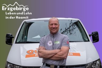 Erzgebirge: Wie steht es um Mindestlohn und Durchschnittslohn? - Thomas Queck betreibt in Stützengrün im Erzgebirge eine Baufirma.