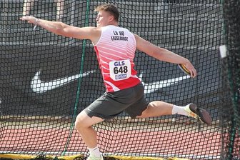 Erzgebirger betreibt Frustbewältigung im Ruhrgebiet - Mit einer persönlichen Bestweite von 61,13 Metern sicherte sich Steven Richter den deutschen U-23-Meistertitel im Diskuswurf.