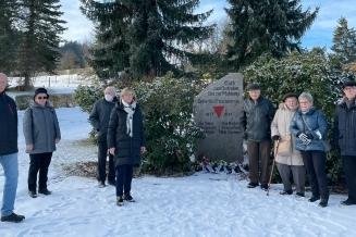 Erzgebirger gedenken virtuell und vor Ort - Gedenken in Ehrenfriedersdorf.