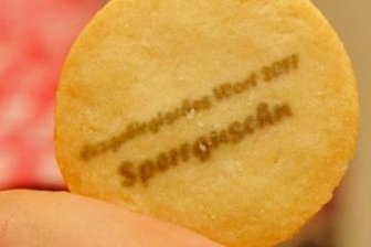 Erzgebirger haben ihr Lieblingswort gewählt - Schmeckerchen: Sperrguschen-Keks.