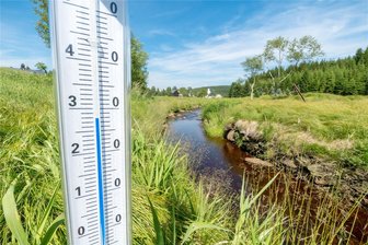 Erzgebirger misst heißesten Tag des Jahres - Heiß war es nicht nur in Dittersdorf. Auch in Deutschlands Kältekammer – in der Bachsenke der Schwarzen Pockau in Kühnhaide – kletterte das Thermometer auf einen Maximalwert von 28,8 Grad Celsius.
