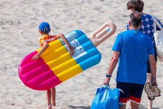 Erzgebirger sind richtig in Urlaubslaune - Viele Urlauber zieht es laut Deutschem Reiseverband an die Ostsee, wie hier nach Zinnowitz auf Usedom.